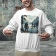 Bigfoot Sasquatch & Loch Ness Monster Introvert Bruh Unisex Sweatshirt Bigfoot Sasquatch & Loch Ness Monster Introvert Bruh Unisex Sweatshirt
