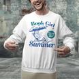 Book Girl Summer Bookish Beach Unisex Sweatshirt
