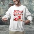 All Booked For Valentines Cute Book Lover Quote Unisex Sweatshirt