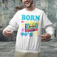 Born In The 80's But 90's Made Me Nostalgia Cassette Tape Premium Tri-Blend Unisex Sweatshirt