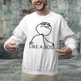 Like A Boss Rage Comic Meme Classic Internet Nostalgia Tee Unisex Sweatshirt Like A Boss Rage Comic Meme Classic Internet Nostalgia Tee Unisex Sweatshirt