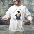 Boys Girls Preschool Graduate Sloth Graduation Cap Unisex Sweatshirt
