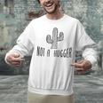 Cactus Not A Hugger Homebody Introvert Raglan Baseball Tee Unisex Sweatshirt