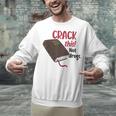 Christian Quote Holy Bible Crack This Book Not Drugs Unisex Sweatshirt
