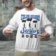 Color Guard Senior 2026 Flags Marching Band Graduation Grad Unisex Sweatshirt