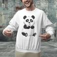 Cute Introvert Vibes – Panda Hello & Goodbye Unisex Sweatshirt Cute Introvert Vibes – Panda Hello & Goodbye Unisex Sweatshirt