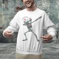 Dabbing Skeleton Nurse Halloween Graduation Unisex Sweatshirt