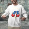 Discipline Arsenal Pinoy Nostalgia Filipino Tsinelas Premium Tri-Blend Unisex Sweatshirt