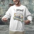 Dreams Of Music Mixtapes Retro Cassette Lifestyle Nostalgia Premium Tri-Blend Unisex Sweatshirt