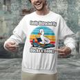 Ducks Books Lover Easily Distracted By Ducks & Books Unisex Sweatshirt