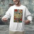 Elder Emo Floral Gothic Vintage Nostalgia Unisex Sweatshirt