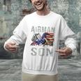 My Favorite Airman Calls Me Son Air Force Graduation Son Unisex Sweatshirt