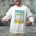 Frutiger Aero Aesthetic Rainbow Glitch Art Premium Tri-Blend Unisex Sweatshirt Frutiger Aero Aesthetic Rainbow Glitch Art Premium Tri-Blend Unisex Sweatshirt