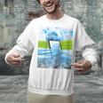 Frutiger Aero Aesthetic Tech Water Fishes Monitor Screen Raglan Baseball Tee Unisex Sweatshirt Frutiger Aero Aesthetic Tech Water Fishes Monitor Screen Raglan Baseball Tee Unisex Sweatshirt
