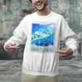 Frutiger Aero Skeuomorphism User Interface Nostalgia Premium Tri-Blend Unisex Sweatshirt