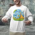 Frutiger Aero Y2K Fashion Trends Statement Piece Tech Orange Premium Unisex Sweatshirt