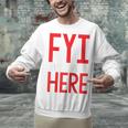 Fyi Introvert Here Raglan Baseball Tee Unisex Sweatshirt Fyi Introvert Here Raglan Baseball Tee Unisex Sweatshirt