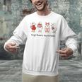 Goose Forget Flowers Buy Me Books Unisex Sweatshirt