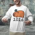 Grad Class Of 2026 Capybara Graduation Graduated Kids Unisex Sweatshirt