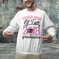 Graduation Shirt For Mom With Twins Proud Mom Of Two Unisex Sweatshirt