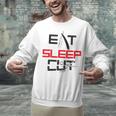 Haircutter Barber Eat Sleep Cut Barbering Graduation Unisex Sweatshirt