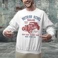 Hotrod Rebel Automotive Nostalgia Old Car Distressed Premium Tri-Blend Unisex Sweatshirt