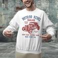 Hotrod Rebel Automotive Nostalgia Old Car Distressed Unisex Sweatshirt