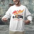 Hotrod Vintage Style Car Nostalgia Hotrod Distressed Premium Tri-Blend Unisex Sweatshirt