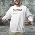 Humankind One Star Introvert People Rating Unisex Sweatshirt