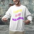 I'm Just Social Distancing Introvert Funny Unisex Sweatshirt