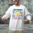 I'm A Toddler I Have No Ideas Retro Vintage 90s Nostalgia Premium Tri-Blend Unisex Sweatshirt I'm A Toddler I Have No Ideas Retro Vintage 90s Nostalgia Premium Tri-Blend Unisex Sweatshirt