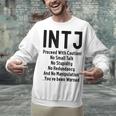 INTJ Rules Architect Personality Type Introvert Unisex Sweatshirt INTJ Rules Architect Personality Type Introvert Unisex Sweatshirt