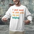 Introvert Pet Ladybug Mom Unisex Sweatshirt Introvert Pet Ladybug Mom Unisex Sweatshirt