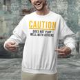 Introverted Does Not Play Well Competitive Athletic Unisex Sweatshirt