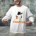 Just One More Chapter Fun Cat Coffee Reading Book Premium Tri-Blend Unisex Sweatshirt Just One More Chapter Fun Cat Coffee Reading Book Premium Tri-Blend Unisex Sweatshirt