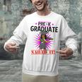 Kids Pre K Graduation Flossing Girl Nailed It Graduate Girls Unisex Sweatshirt