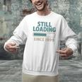 Still Loading Since 1999 Retro Tech Nostalgia Premium Tri-Blend Unisex Sweatshirt