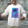 Lofi Reverie Analog Dreams Pixel 90s Desktop VHS Nostalgia Unisex Sweatshirt