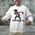 Masters Graduation Mastered It Dabbing Man Tee Unisex Sweatshirt