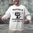 Masters Mastered It Graduate Master Degree Graduation Unisex Sweatshirt