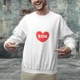 In Memory Of Son Con Customized Personalized Memorial Unisex Sweatshirt In Memory Of Son Con Customized Personalized Memorial Unisex Sweatshirt