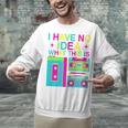 I Have No Idea What This Is Retro 70's 80's 90's Nostalgia Premium Tri-Blend Unisex Sweatshirt