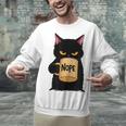 Nope Coffee Cat – Introvert Humor Monday Kitty Unisex Sweatshirt Nope Coffee Cat – Introvert Humor Monday Kitty Unisex Sweatshirt