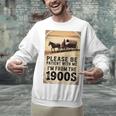 Be Patient With Me I'm From The 1900s Birthday Retirement Premium Tri-Blend Unisex Sweatshirt