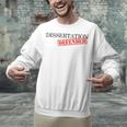 PhD Thesis Defense Graphic Doctoral Graduation Unisex Sweatshirt