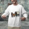 Please Be Patient I'm From The 1900s Amish Wagon & Vintage Premium Unisex Sweatshirt