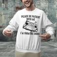 Please Be Patient With Me I'm From The 1900s Cassette Pencil Unisex Sweatshirt