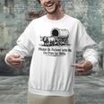 Please Be Patient With Me I'm From The 1900s Oxen And Wagon Premium Unisex Sweatshirt