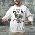 Please Patient I'm From The 1900s Quote Vintage Horse Unisex Sweatshirt