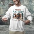 Please Be Patient I'm From The 1900s Stagecoach Western Vint Premium Tri-Blend Unisex Sweatshirt